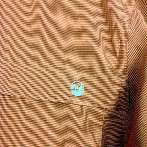 Wrangler Small copper orange button up - Picture 4 of 7